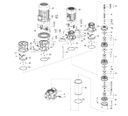 Motobomba Multietapas V 10Hp 220-440V 3F 2X1.5" Barnes Vse 10 12-100