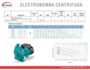 Acm75  / Motobomba Centrifuga 1Hp 1F  110/220V Acm75  leo