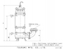 Motobomba Sumergible 10Hp 220-440V 3F 6" Tsurumi 150Nh27.5