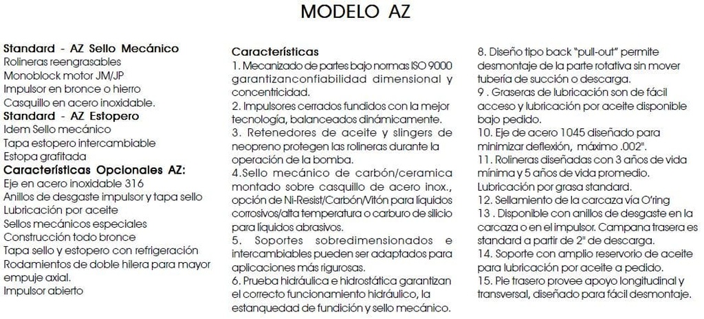 Motobomba Centrifuga 3Hp 220V 3F 1.5X1.25" Hidromac Az 32-200A 11/4X11/2X9A 2965