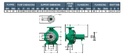 Motobomba Centrifuga 1.5X1" Barnes Iu 040X025X160