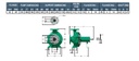 Motobomba Centrifuga 1.5X1" Barnes Iu 040X025X200