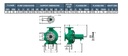 Motobomba Centrifuga 2X1.25" Barnes Iu 050X032X200