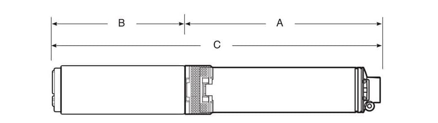 5FR1S4-PE / Motobomba Franklin Lapicero Sola 4" 5GPM 1HP 22Et.