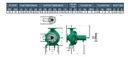 Motobomba Centrifuga 2.5X1.5" Barnes Iu 065X040X250