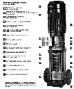 Motobomba Multietapas V 1Hp 220-440V 3F 1.25X1.25" Altamira T0.6Xe-10-9