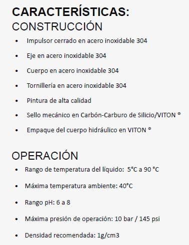 Motobomba Centrifuga 1Hp 220V 1F 1.5X1.5" Aqua Pak Altra10-1230