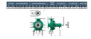 Motobomba Centrifuga 3X2.5" Barnes Iu 080X065X160