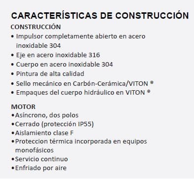 Motobomba Centrifuga 4Hp 220V 3F 2.5X2" Aqua Pak Aly40-3230