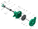 Motobomba Centrifuga Eje Libre 1.5X1.5" Barnes Hu 1.5
