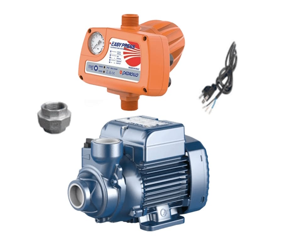 Equipo de Presión 1 Bomba Pkm60 0.5Hp 110V 1F con Regulador Electrónico de Presión Easypump Easypress Pedrollo Easypump