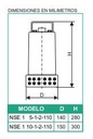 Motobomba Sumergible 0.5Hp 110V 1F 1" Barnes Nse 1 5-1-2-110 Hf