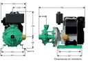 Motobomba Centrifuga 19Hp Diesel 2X2" Barnes Hd 2 190-2 Ld-E