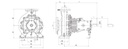 100-065-200-BF-IM219 / Motobomba Franklin Centrifuga Eje Libre / 4x2.5”