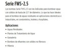 1FWS2303-03025 / Motobomba Franklin Sumergible 1HP / 230V 3F / 3"