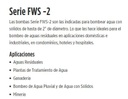 3FWS2303-0302 / Motobomba Franklin Sumergible 3HP / 230V 3F / 3"