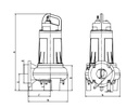 1FWS2303-03025 / Motobomba Franklin Sumergible 1HP / 230V 3F / 3"