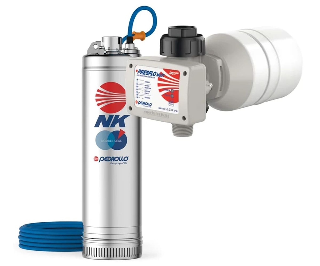 Equipo de Presión 1 Bomba Nkm 2/3 1Hp 220V 1F con Regulador Electrónico de Presión Presflo Multi Pedrollo Multipump