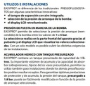 Equipo De Presión 1 Bomba Cpm620 1Hp 220V 1F Con Regulador Electrónico De Presión Presflo-multi Pedrollo