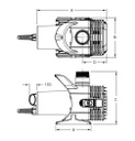 F50-5000 / Bomba Little Giant 413W / 115V 1F / 2"