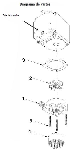 3E-12N / Bomba Little Giant Sumergible 1/15HP / 1F 115V