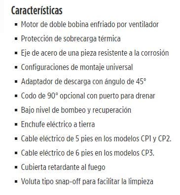 CP1-115 / Bomba Little Giant 1/70HP / 115/127V 1F