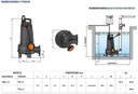 Motobomba Sumergible 3Hp 220V 3F 1.5" Pedrollo Tritus-Tr2.2