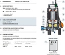 Motobomba Sumergible 1.5Hp 220V 1F 1.25" Pedrollo Tritus-Trm1.1