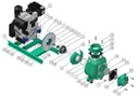 Motobomba Autocebante 22Hp Diesel 6X6" Barnes Ad 6B 220 Hf