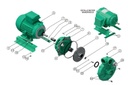 Motobomba Centrifuga 10Hp 230V 1F 2X2" Barnes He 2 100-1
