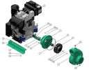 Motobomba Centrifuga 22Hp Diesel 4X3" Barnes Qd 3 220 Hf-E