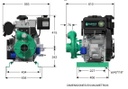 Motobomba Centrifuga 22Hp Diesel 3X3" Barnes Kd 3 220 Hf-E