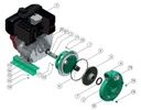 Motobomba Centrifuga 7.5Hp Diesel 2X2" Barnes Hd 2 75 Ld
