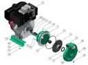 Motobomba Centrifuga 11Hp Diesel 2X2" Barnes Hd 2 110 Ld