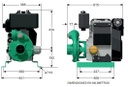 Motobomba Centrifuga 19Hp Diesel 3X3" Barnes Hd 3 190 Ld-E