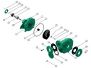 Motobomba Centrifuga Eje Libre 3X3" Barnes Ou 3