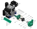 Motobomba Centrifuga 22Hp Diesel 2.5X2" Barnes Gd 2B 220-Hf-E
