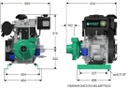 Motobomba Centrifuga 22Hp Diesel 2.5X2" Barnes Gd 2B 220-Hf-E