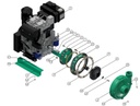 Motobomba Centrifuga 22Hp Diesel 2.5X2" Barnes Gd 2C 220-Hf-E