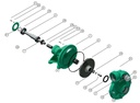 Motobomba Centrifuga Eje Libre 3X3" Barnes Hu 3