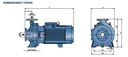 Motobomba Centrifuga 30Hp 280-480V 3F 3X2.5" Pedrollo F65/200Ar