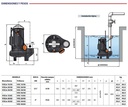 Motobomba Sumergible 3Hp 440V 3F 3" Pedrollo Vxc30/65