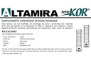 Bomba Lapicero 1.5Hp Sin Motor 1.25" Altamira Kor1.2 R15-13