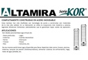 Bomba Lapicero 0.5Hp Sin Motor 1.5" Altamira Kor2 R05-4