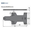 Motobomba Piscina 1.5Hp 220-440V 3F 2X2" Pedrollo Magnifica 3