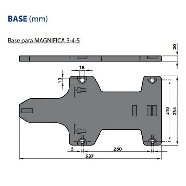 Motobomba Piscina 3Hp 220V 1F 2X2" Pedrollo Magnifica 5m