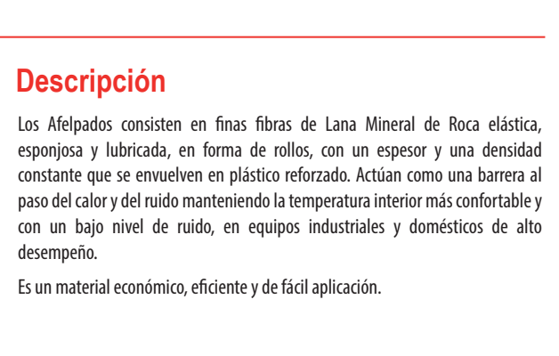 Afelpado Lana Mineral Calorcol 3" 5X0.91 Mts                     