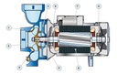 Motobomba Centrifuga 2Hp 220V 1F 3X3" Pedrollo Hfm6B