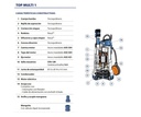 Motobomba Sumergible 0.5Hp 110V 1F 1.25" Pedrollo Topmulti1