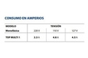 Motobomba Sumergible 0.5Hp 110V 1F 1.25" Pedrollo Topmulti1